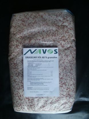 Obrázek Draselná sůl 60 %  granulovaná 25 kg