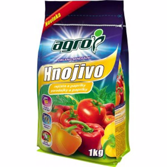 Picture of AGRO hnojivo organo-minerální Rajčata a papriky 1 kg