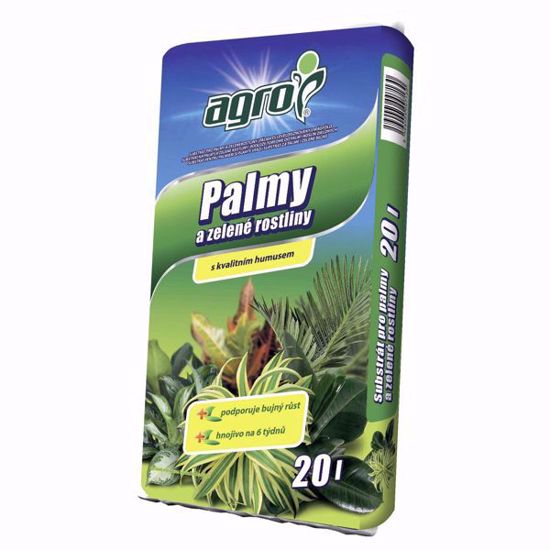 Picture of AGRO Substrát pro palmy a zelené rostliny 20 l