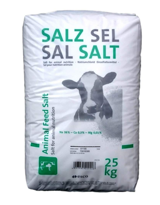 Obrázek Chlorid sodný  - krmná sůl 25 kg