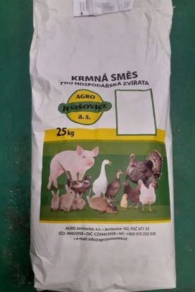 Obrázek AGRO Jevišovice  KRÁLÍK (KKV) bez léčiva granulované krmivo pro králíky (25 kg)