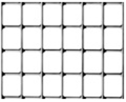 Obrázek Pletivo svařované pozinkované 10x10 mm, výška 100 cm, 0,8 mm, balení 25 m