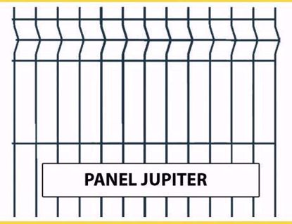 Obrázek Panel plotový JUPITER 1230X2500 ZN+PVC, barva zelená (osobní odběr)