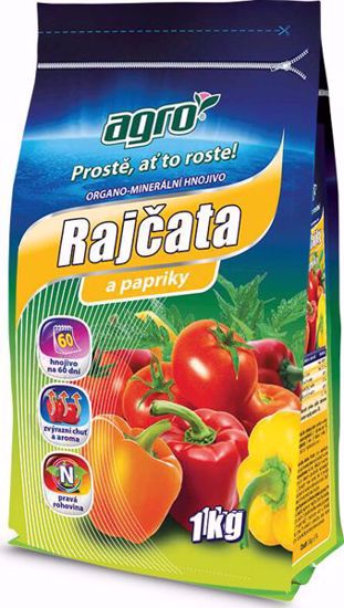 Picture of AGRO hnojivo organo-minerální Rajčata a papriky 1 kg