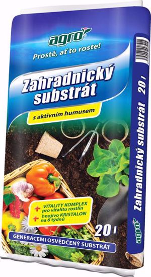 Picture of AGRO substrát zahradnický 20l