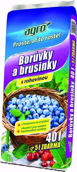 Picture of AGRO substrát borůvky, brusinky 40 + 5 litrů