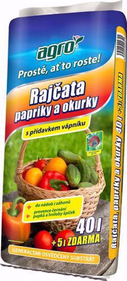 Picture of AGRO substrát pro rajčata, papriky a okurky 45 l