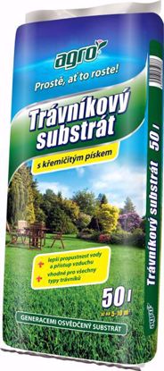 Obrázek AGRO substrát trávníkový 50 l