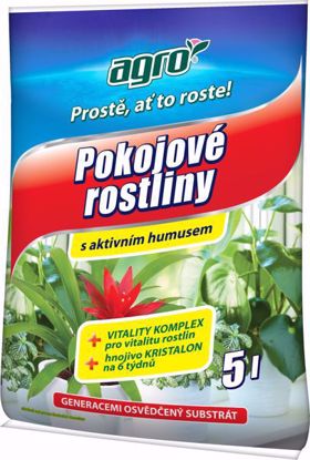 Obrázek AGRO Substrát pro pokojové rostliny 5 l
